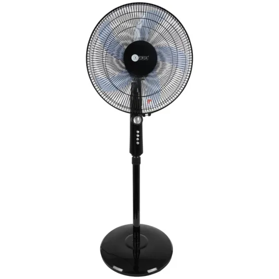 AFRA Electric Stand Fan, 60W, Adjustable Height, 5 Blades, Black, G-Mark, ESMA, RoHS, And CB Certified, AF-1660BK, 2 Years Warranty