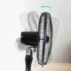 AFRA Electric Stand Fan, 60W, Adjustable Height, 5 Blades, Black, G-Mark, ESMA, RoHS, And CB Certified, AF-1660BK, 2 Years Warranty