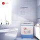 AFRA Twin Tub Washing Machine, 6kg Capacity, White And Blue, Double Layer Body, ESMA Approved, AF-6000WMBL, 2 Years Warranty