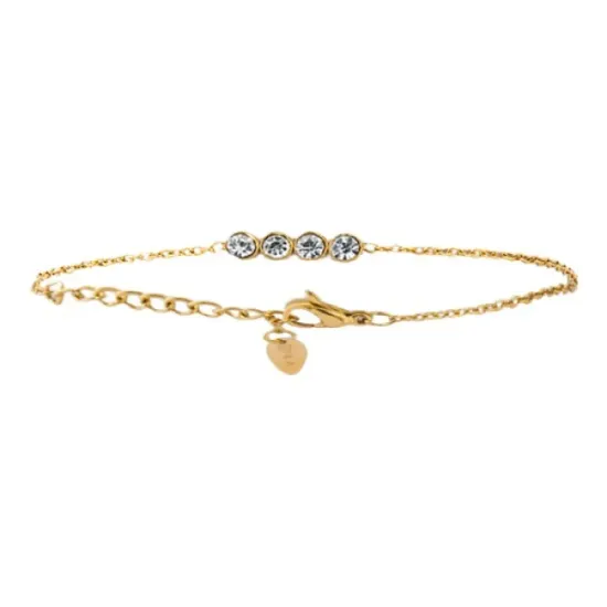 AFRA GOLD STAINLESS STEEL BRACELET