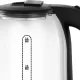 AFRA Electric Glass Kettle, 1500W, 1.8L, Strong Glass Body, 360° cordless electric jug, Overheat protection with Automatic cut-off, LED Indicator, CB Certified, AF-1820KTGL, with 2 years warranty,