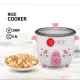 AFRA Rice Cooker, 300W, Non-Stick Coating, 0.6L Capacity, Keep-Warm Function, With Measuring Cup And Spoon, G-MARK, ESMA, ROHS, And CB Certified, AF-0630RCWT, 2 Years Warranty.