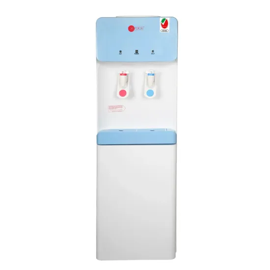 AFRA Japan Water Dispenser Cabinet, 600W, 5L, Floor Standing, Top Load, Compressor Cooling, 2 Tap, Stainless Steel Tanks, Blue & White, G-MARK, ESMA, ROHS, and CB Certified, AF-95WDWT, 2 Years Warranty.