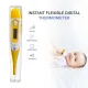 AFRA Japan Instant Flexible Digital Thermometer, AF-300DTFT, With Flexible Tip, White, 2 Year Warranty