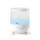 AFRA Cool Mist Ultrasonic Humidifier, 2 Liter, Top Fill, Touch Control, LED Lighting, Timer, Automatic Shut-Off, User-Friendly Design, 2 Year Warranty.