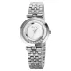 AFRA Ballare Ladies Watch Silver Case White Dial Silver Bracelet