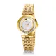 AFRA Ballare Ladies Watch, Gold Case, White Dial, Gold Bracelet