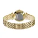 AFRA Ballare Ladies Watch, Gold Case, White Dial, Gold Bracelet