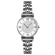 AFRA Esme Lady’s Watch, Silver Metal Alloy Case, White Dial, Silver Bracelet Strap, Water Resistant 30m