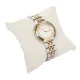 AFRA HELENE LADIES WATCH ROSEGOLD/SILVER CASE SILVER MOP DIAL SILVER/ROSEGOLD BRACELET