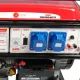 AFRA Gasoline Generator, 5.5KW Maximum, Recoil and Electric Start, 190F Engine, Compact Design, Low Noise, Accessories Included,