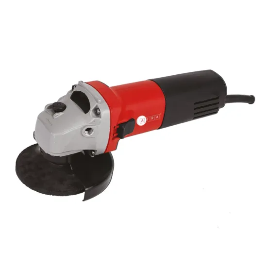 AFRA Angle Grinder, 115MM, 710W, 11800r/Min No-Load Speed, ¢115mm Max. Wheel Diameter, M14 Shaft Size, Spindle Lock, Slide Switch, AFT-7-115AGRD, 1-Year Warranty.