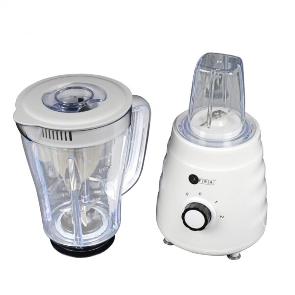 AFRA Blender, 500w, 2 In 1 Set, Stainless Steel Blade, 1.5l, 2 Speeds, Pulse Function, G-Mark, ESMA, RoHS, And CB Certified, AF-500BLWT, 2 Years Warranty - Image 6