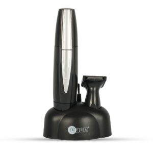 AFRA Nose Trimmer Set AF-0145NSBK – Curved Blade, Battery Operated, Gentle & Safe on Skin