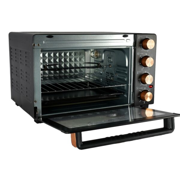 AFRA 30L Electric Oven Toaster – 1500W, Rotisserie, 7 Functions, Adjustable Thermostat – AF-3015OTBK - Image 3