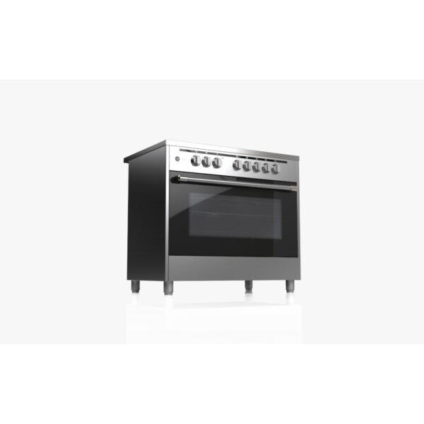 AFRA Free Standing Electrical Cooking Range, 90x60, Rotisserie, 110L, Closed Door Grilling, Stainless Steel, G-Mark, ESMA, RoHS, CB, AF-90SPSS, 2 years warranty - Image 2