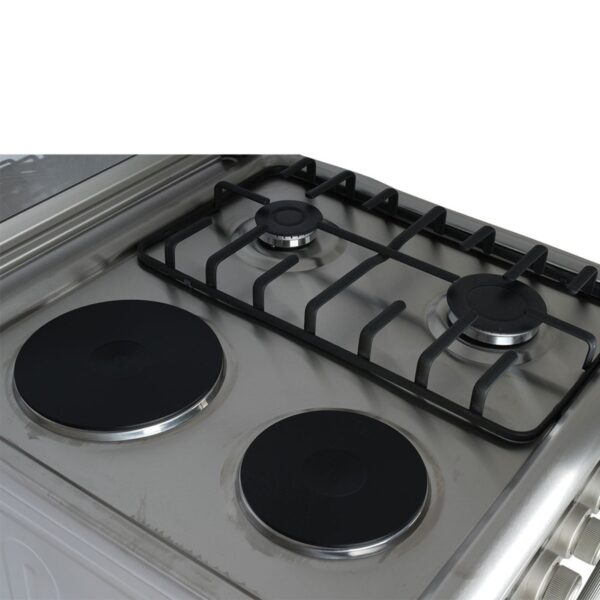 AFRA Free Standing Cooking Range 60x60 – Gas & Electric Burners, Stainless Steel, AF-6060CRHG - Image 6