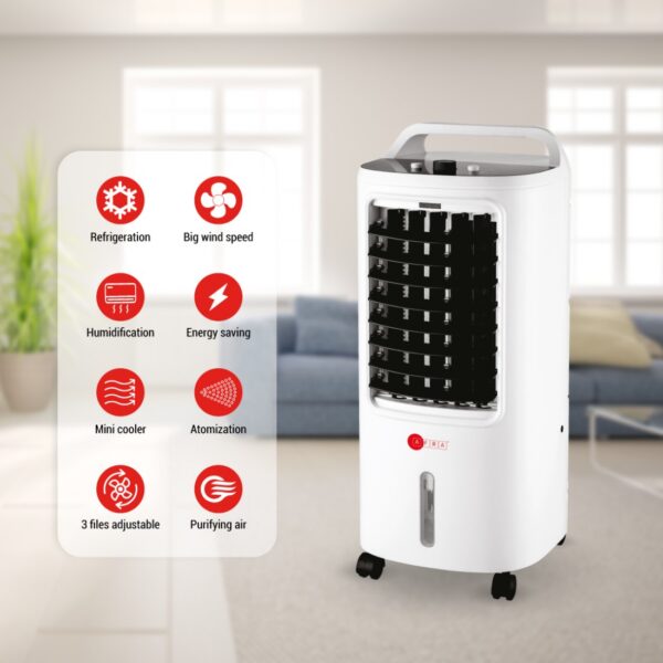 AFRA Air Cooler, 65 W, 4L Capacity, Wide Area Cooling & Circulation, Swing Setting, Speed Settings, G-MARK, ESMA, ROHS, and CB Certified, AF-45COWT, 2 years warranty - white - Image 3