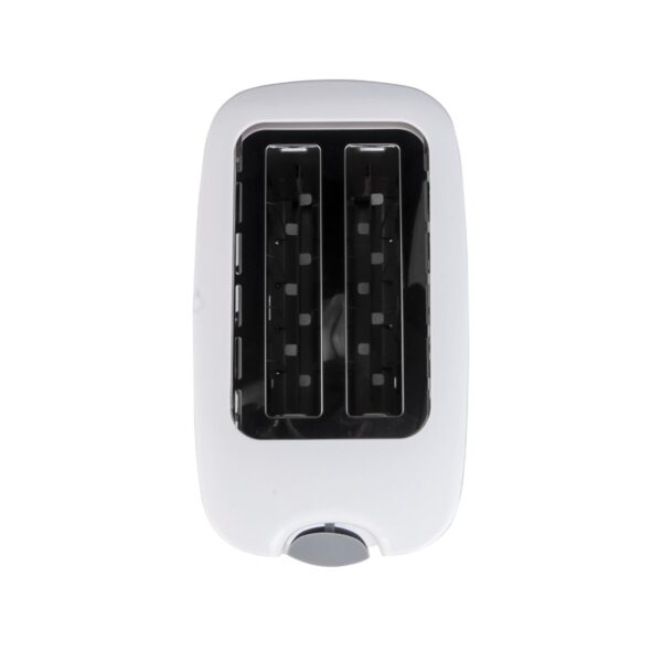 AFRA Electric Breakfast Toaster, 700W, 2 Slots, Removable Crumb Tray, Plastic Body, White Finish, G-Mark, ESMA, RoHS, CB certified, AF-100240TOWH, 2 years warranty - Image 3