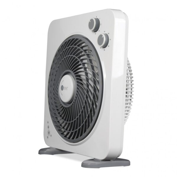 AFRA Electric Box Fan 45W, 5 Blades, 3-Speed Control, White – AF-1045WT, 2-Year Warranty - Image 4