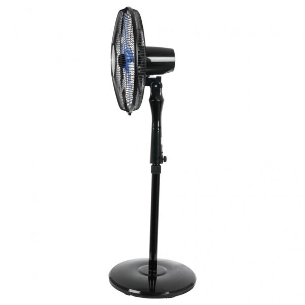 AFRA Electric Stand Fan, 60W, Adjustable Height, 5 Blades, Includes Remote Control, Black, G-Mark, ESMA, RoHS, And CB Certified, AF-1660BKR, 2 Years Warranty - Image 4