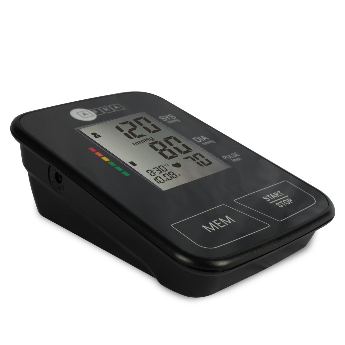 AFRA Digital Blood Pressure Monitor, AF-200BPMA, Black, Arm Type, Small, 2 Year Warranty