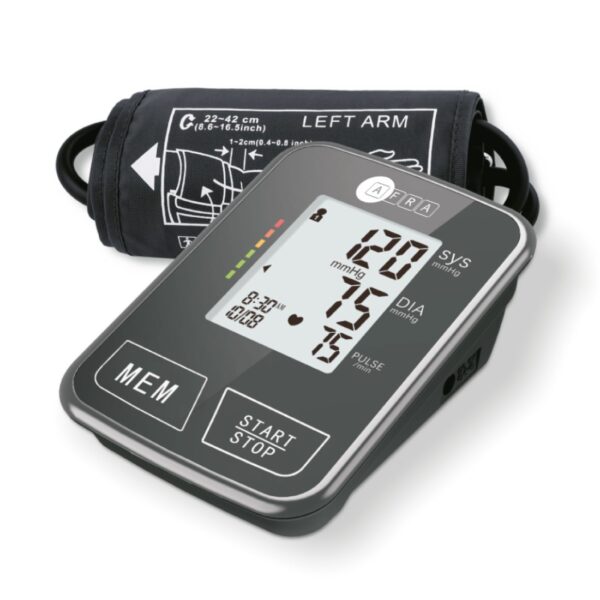 AFRA Digital Blood Pressure Monitor, AF-200BPMA, Black, Arm Type, Small, 2 Year Warranty - Image 3