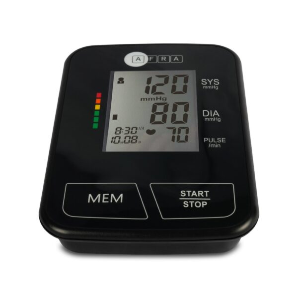 AFRA Digital Blood Pressure Monitor, AF-200BPMA, Black, Arm Type, Small, 2 Year Warranty - Image 2