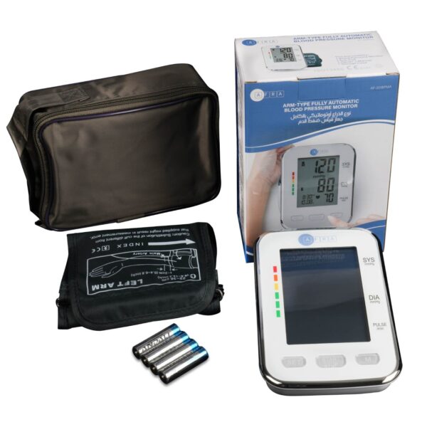 AFRA Digital Blood Pressure Monitor, AF-201BPMA, White, Arm Type, Large, 2 Year Warranty - Image 5