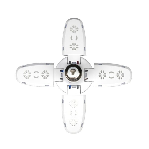 AFRA 4-Leaf Foldable LED Bulb | 30W | E27 Base | Cool White 6000-6500K | Indoor & Outdoor | AF-20LLED - Image 2