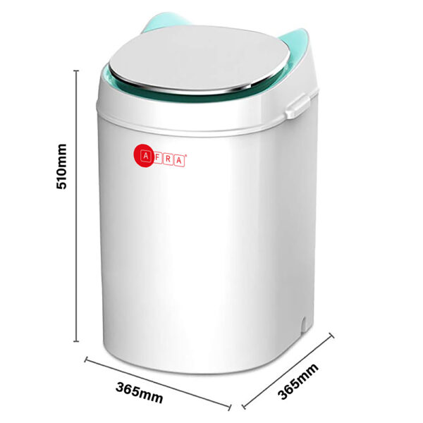 AFRA Baby Washing Machine 3kg – Single Tub with Spin, White, AF-3024BWST - Image 4