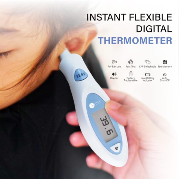 AFRA  Infrared Ear Thermometer, AF-302ITE, White, Automatic Shut-Off, 2 Year Warranty - Image 2