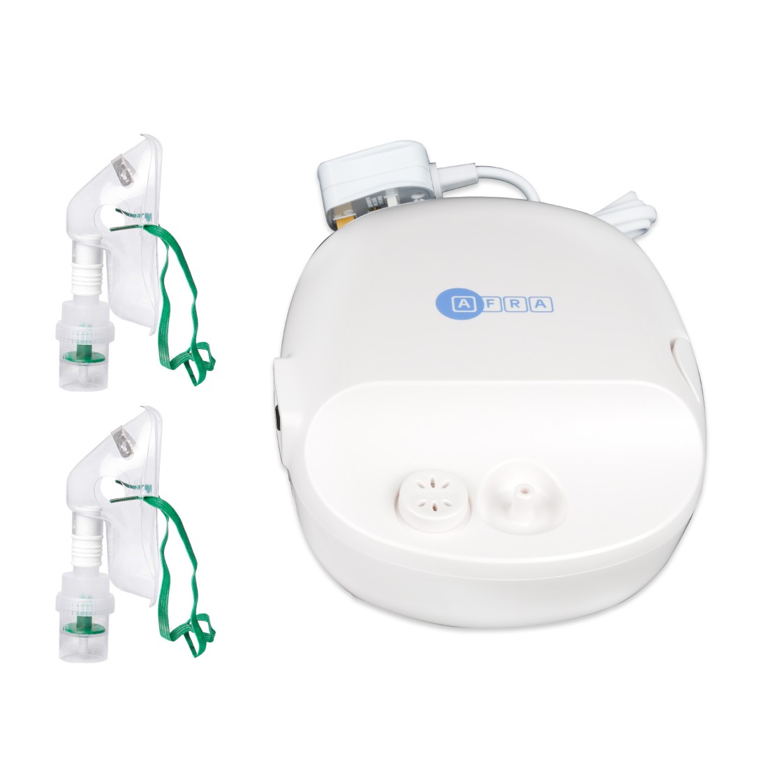 AFRA , Compressor Nebulizer, AF-400CN, White, AC, With Accessories, 2 Year Warranty