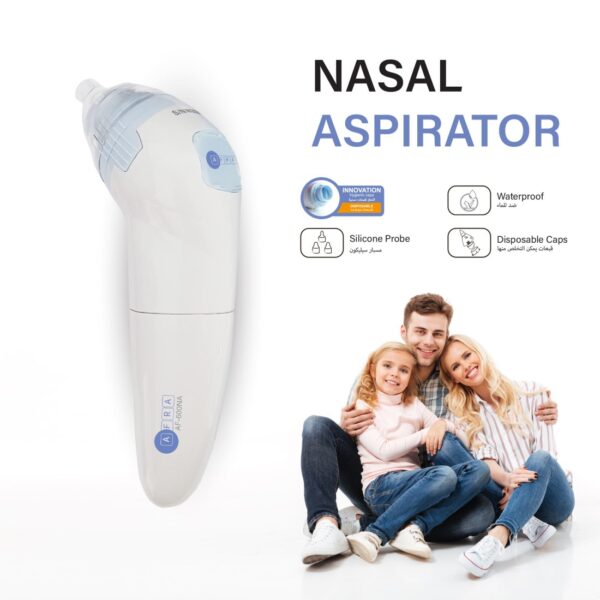 AFRA Nasal Aspirator, AF-600NA, White, AA Battery, With Accessories, 2 Year Warranty - Image 4