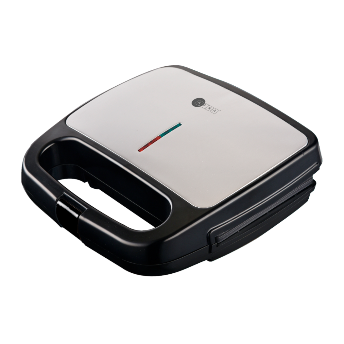 AFRA 2 Slice Non-Stick Fixed Grill Sandwich Maker, 750 Watts, Automatic Temperature Control, AF-8020SMBK, 2 Year Warranty