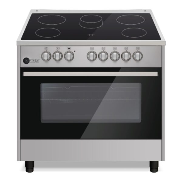 AFRA Free Standing Electrical Cooking Range, 90x60, Rotisserie, 110L, Closed Door Grilling, Stainless Steel, G-Mark, ESMA, RoHS, CB, AF-90SPSS, 2 years warranty