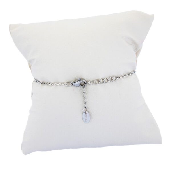AFRA JEW JEWEL SILVER STAINLESS STEEL BRACELET - Image 4
