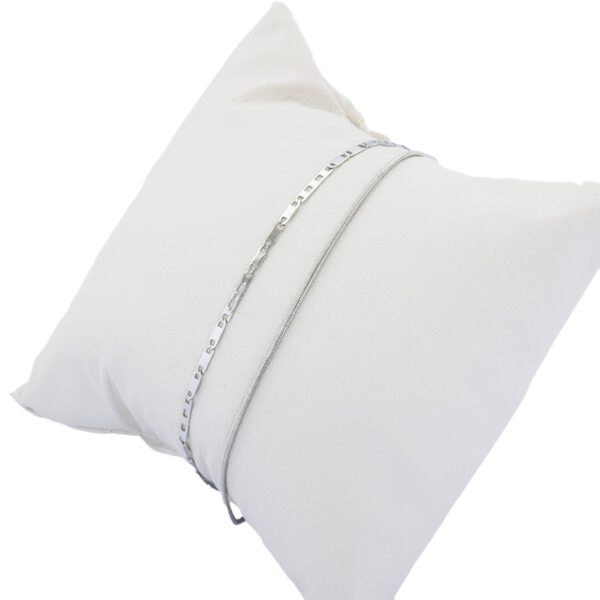 AFRA JEW JEWEL SILVER STAINLESS STEEL BRACELET - Image 3
