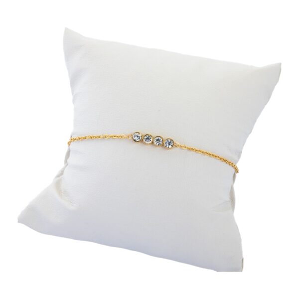 AFRA JEW JEWEL GOLD STAINLESS STEEL BRACELET - Image 6
