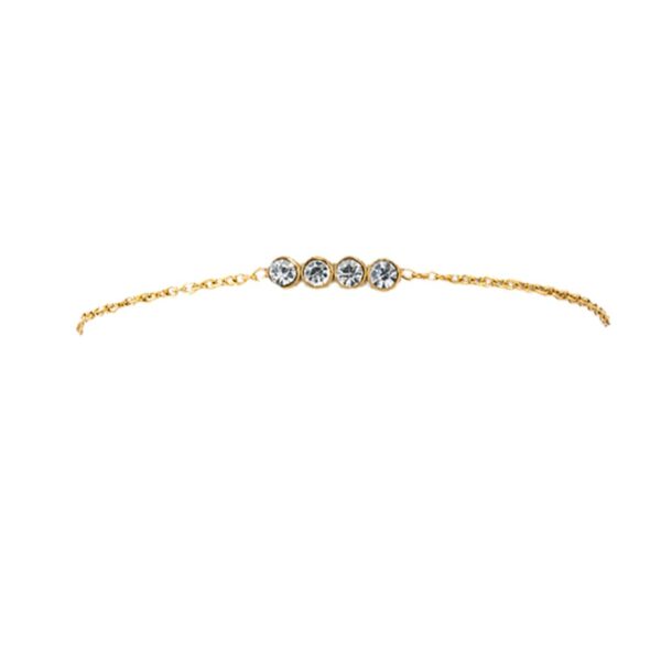 AFRA JEW JEWEL GOLD STAINLESS STEEL BRACELET - Image 2