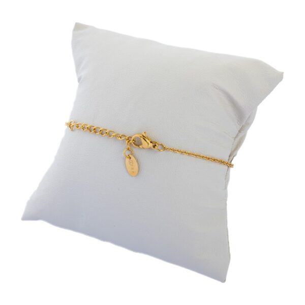 AFRA JEW JEWEL GOLD STAINLESS STEEL BRACELET - Image 5