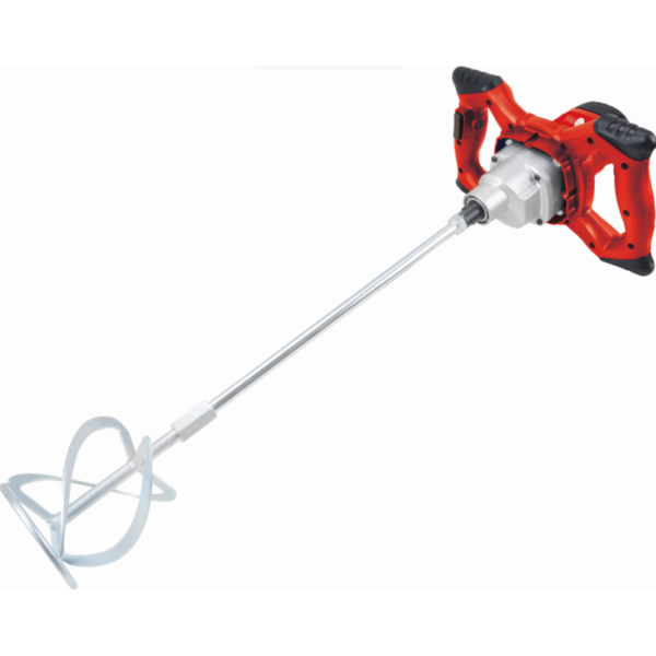 AFRA ELECTRIC MIXER, 1850W, 0-700r/min, 120mm Double Spiral Paddle, Rubber-covered Handle, External Carbon Brush Design, 6 Variable Speeds, Model EM-1850, 1 Year Warranty