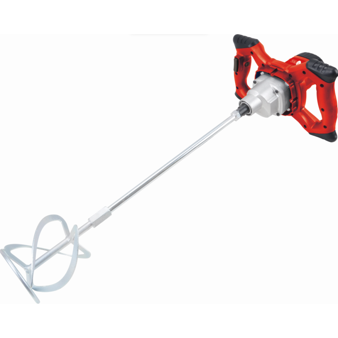 AFRA ELECTRIC MIXER, 1850W, 0-700r/min, 120mm Double Spiral Paddle, Rubber-covered Handle, External Carbon Brush Design, 6 Variable Speeds, Model EM-1850, 1 Year Warranty