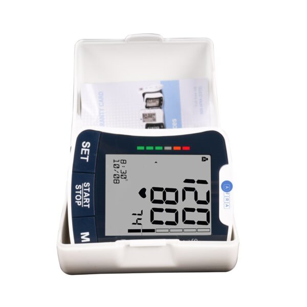 AFRA Digital Blood Pressure Monitor, AF-202BPMW, White, Wrist Type, Large, 2 Year Warranty - Image 2