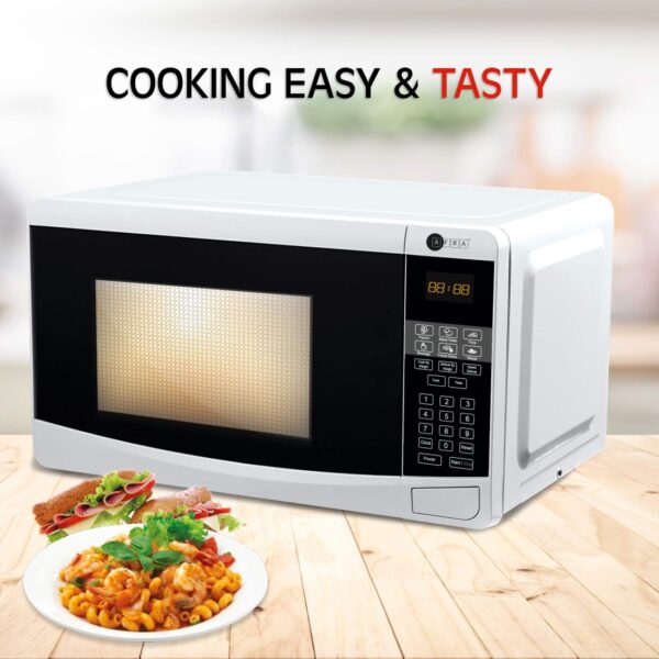 AFRA Microwave Oven 20L | 700W Digital Control | Oven Grill & Quick Defrost | AF-2070MWWT - Image 2