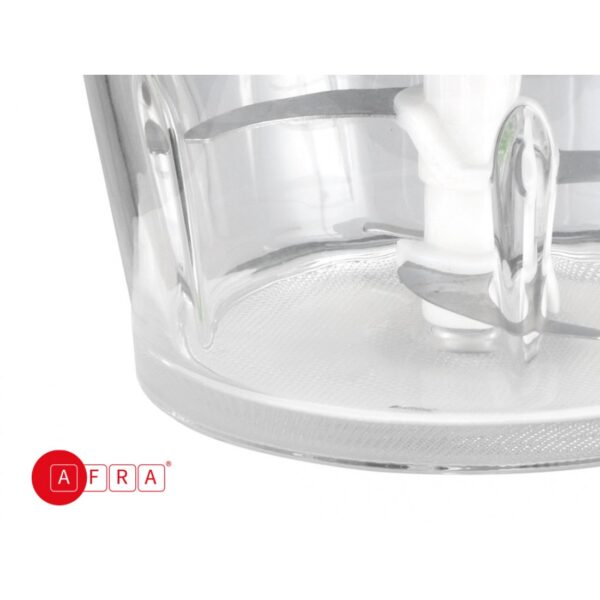 AFRA 400W Compact Chopper – 2.5L Glass Jar, Stainless Steel Blades, Powerful Motor – AF-400CHSS - Image 5