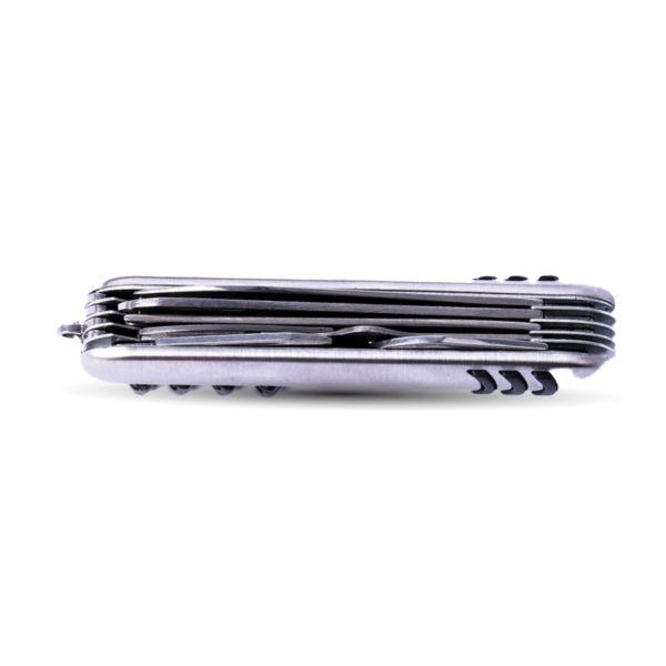 AFRA MULTIFUNCTION KNIFE 11 IN 1 SILVER 3CR13 STAINLESS STEEL + 430 SS COVER, MODEL AF004MK - Image 3