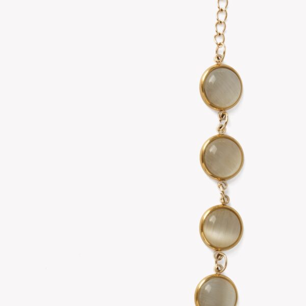AFRA JEW JEWEL GOLD STAINLESS STEEL BRACELET - Image 3