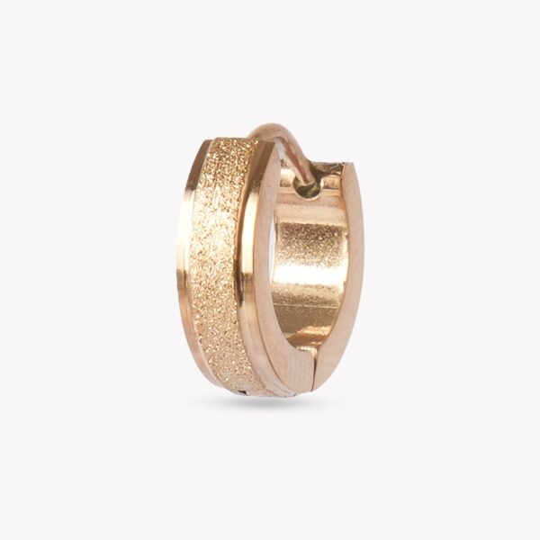 AFRA JEW EDWINA GOLD STAINLESS STEEL EARRING - Image 3