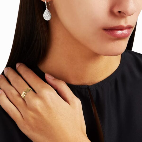 AFRA JEW DAISY ROSEGOLD STAINLESS STEEL RING - Image 3